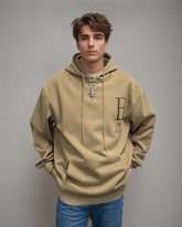 High Quality Fabric High-grade Jacquard Letters Men's Loose Oversized Hoodie
